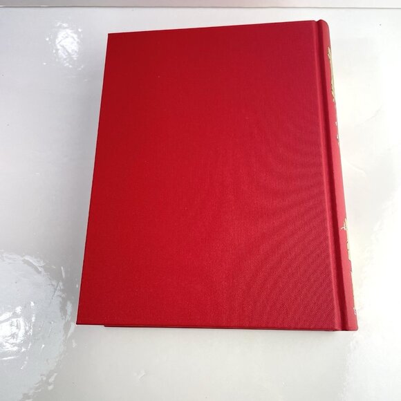 The Red Fairy Book Folio Society in slip case Red Gold Coffee Table Book - Picture 9 of 16